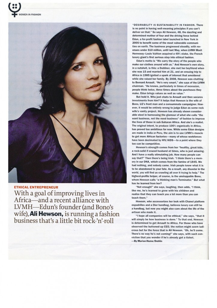 Ali HEWSON TIME1